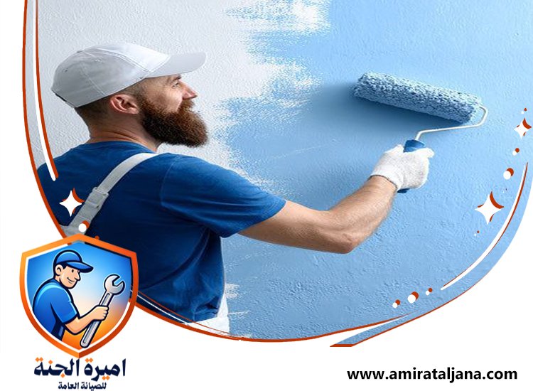 معلم دهانات في الشارقة