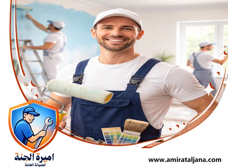 معلم دهانات في الشارقة